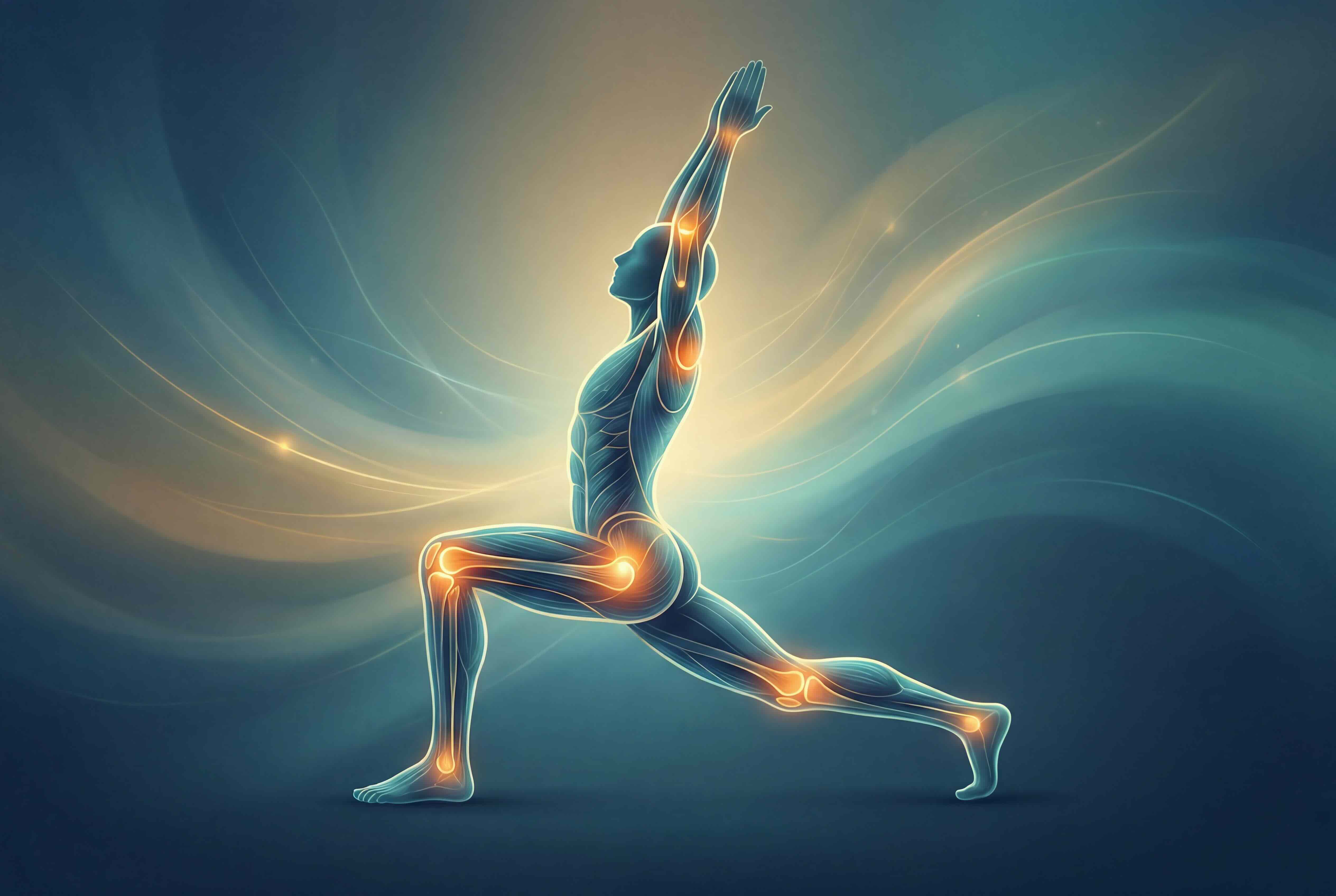 Person working on mobility and flexibility